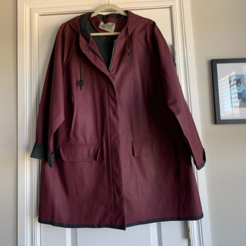 Woman's Levi Strauss Rain Coat Size 2X